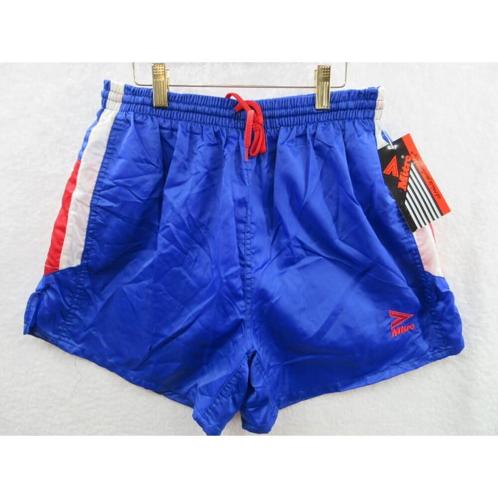 NWT Rare Vintage 90s Y2K MITRE Pro Adult Mens XL Nylon Soccer Shorts